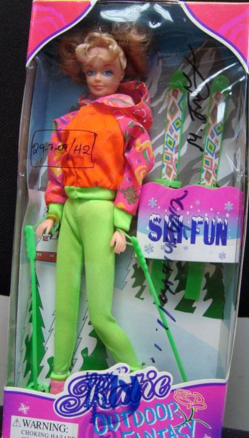 Plastic doll - Katie Outdoor Fantasy Ski Fun