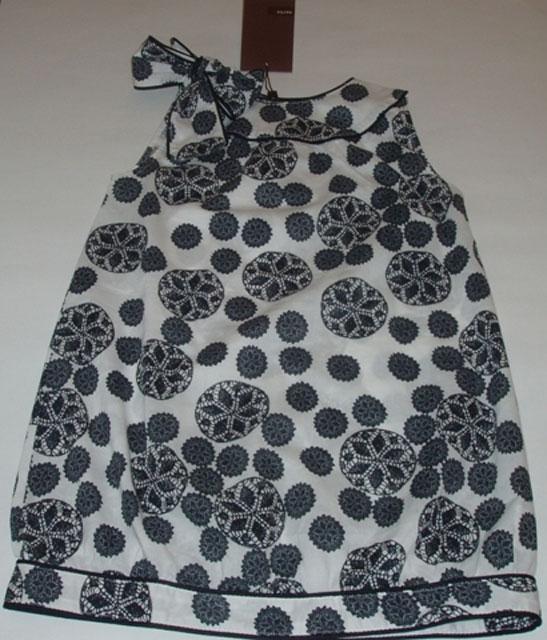 Girls' dress - Lace Print and Star Print