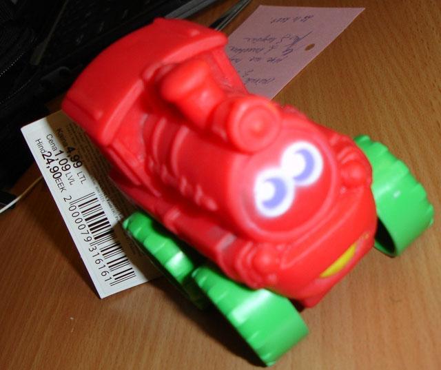Plastic train - Soft Racer