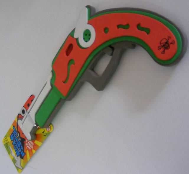 Toy Foam Pistol with Light and Sound