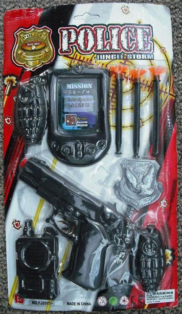 Set of police toys - Police Jungle Storm