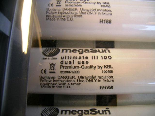 Sun bed - Megasun 4000 Super