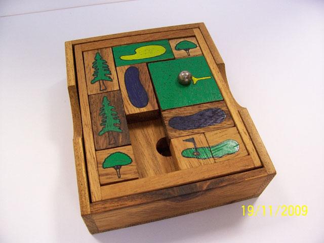 Wooden Golf Puzzle