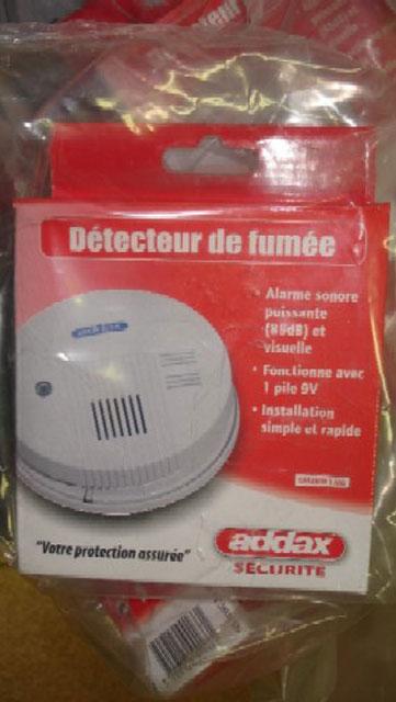 Smoke alarm - Détecteur de Fumée