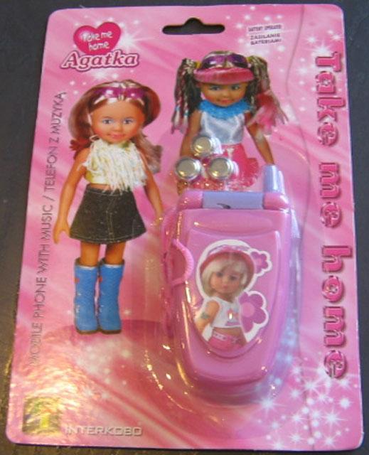 Toy mobile phone - Agatka