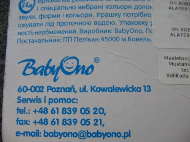 Rattle - Educational rattle (Grzechotka edukacyjna)