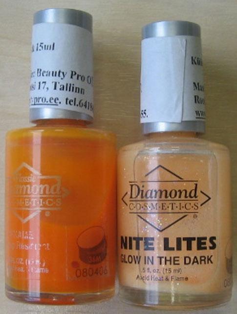 Nail polishes - Tangeglo / Danger Zone