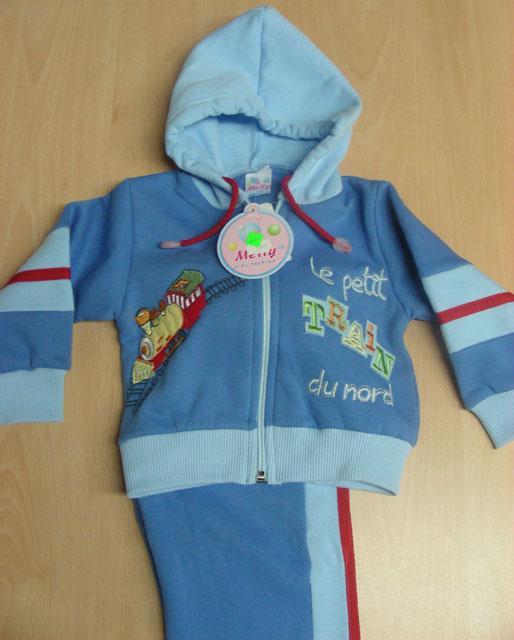 Children's jogging suit - Le petit train du nord / Flower garden