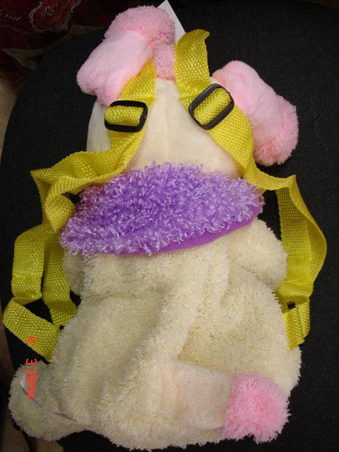 Soft toy rucksack