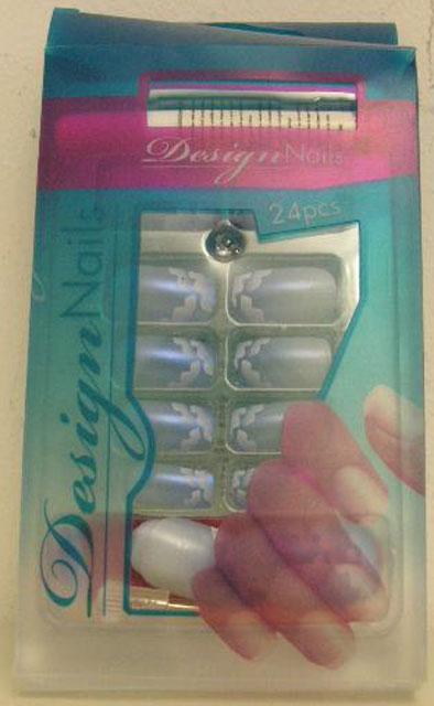 Adhesive false nails