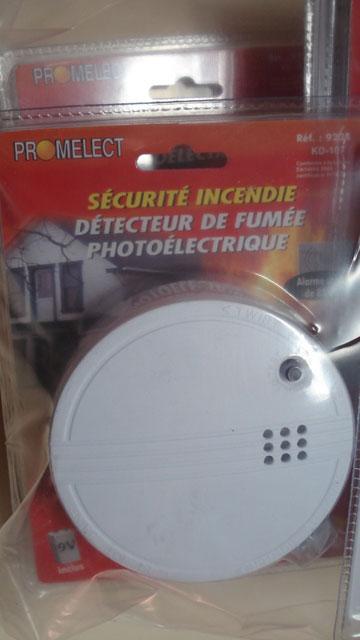 Smoke alarm - Détecteur de Fumée Photoélectrique