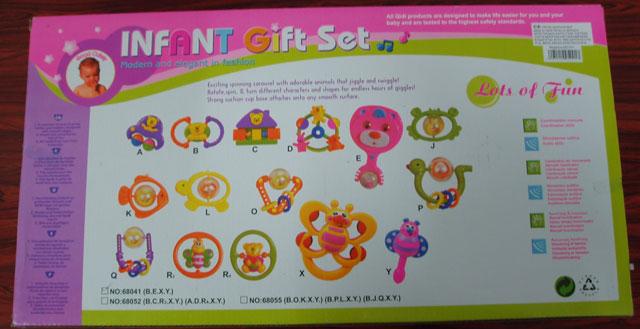 Set of plastic rattles - Infant Gift Set – Lots of Fun