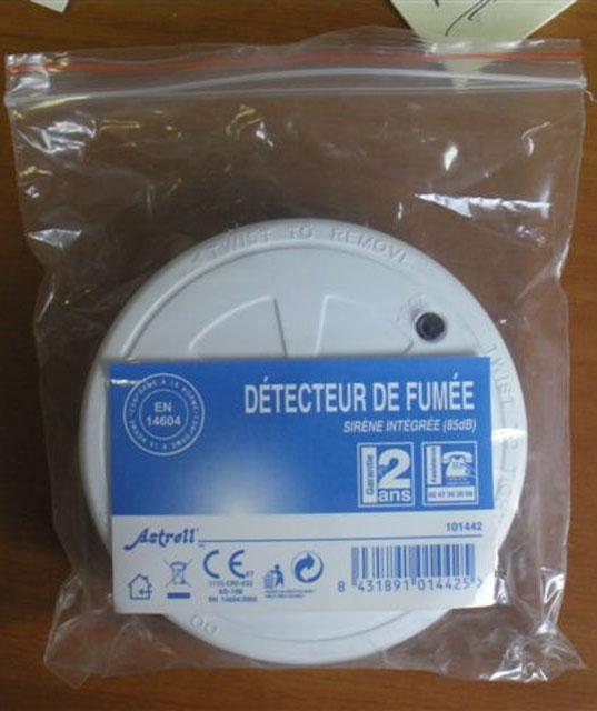 Smoke alarm - Détecteur de Fumée
