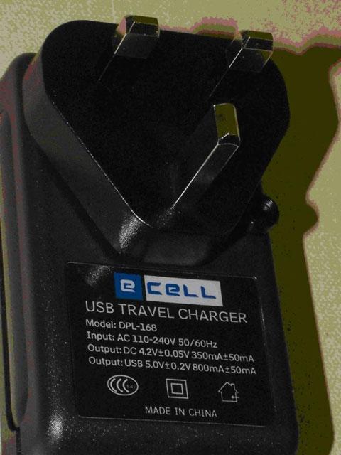 Battery charger and USB AC DC Adaptor
