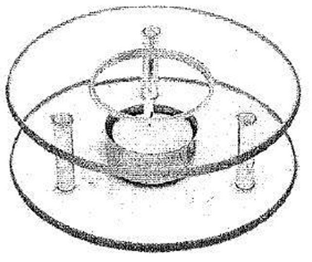 Glass teapot warmer