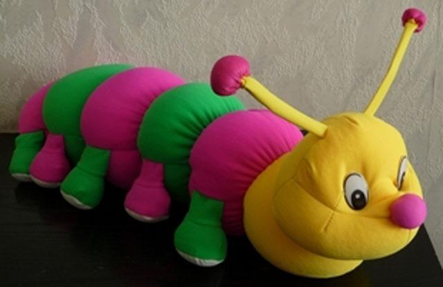 Soft toy - Stuffed soft toy-Worm