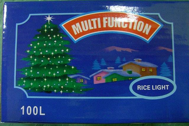 Lighting chain - Multi Function. Rice Light. 100l