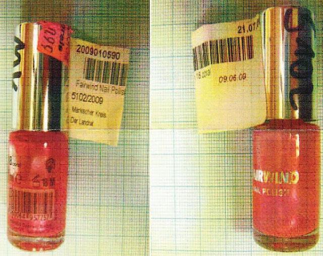 Nail polish - Fairwind Nail Polish 18 coral