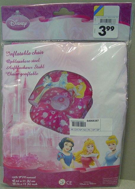 Toy inflatable chair