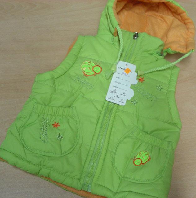 Children’s sleeveless jacket