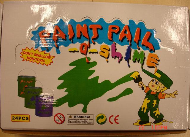 Paint pail slime - Paint Pail -o- Slime