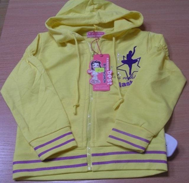 1. Children's jacket2. Children's sweatshirt
