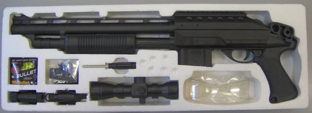 Air soft gun - Machine Gun laser & light