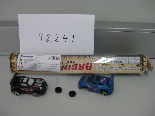 Toy racing cars