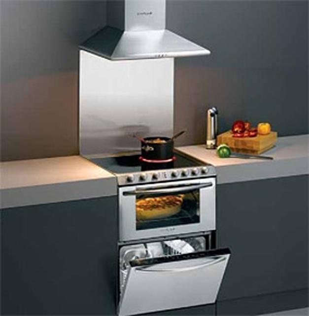 Combination oven, hob and dishwasher - Candy Trio / Rosières Triple