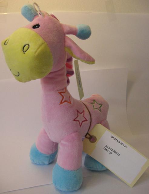 Stuffed giraffe