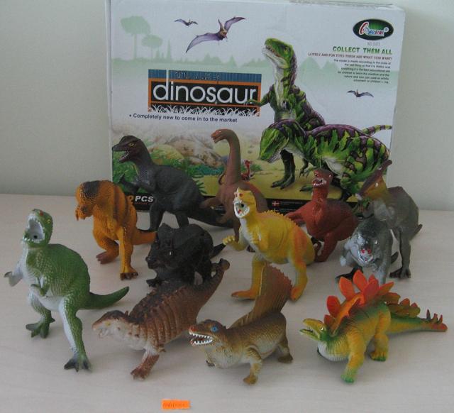 Plastic dinosaurs - The World of Dinosaurs