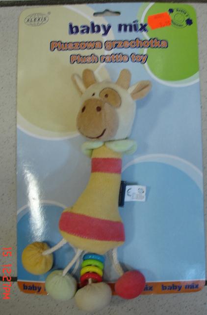 Rattle - Plush rattle toy