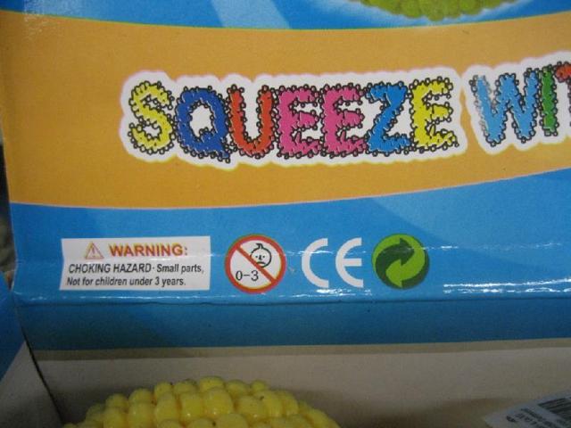 Rubber ball - Squeeze wit