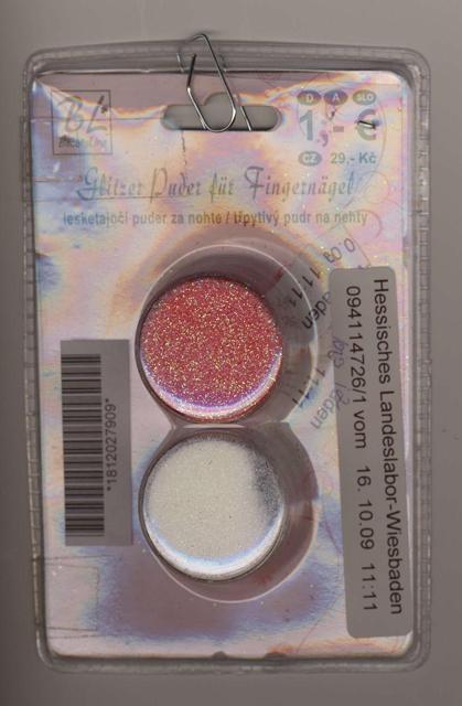 Powder with glitter - Glitter powder for fingernails