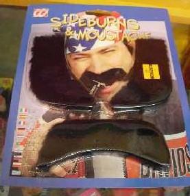Fake moustache - Sideburns & Moustache