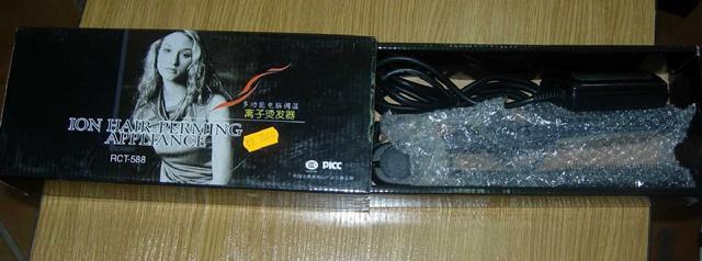Electric hair straightener - Ion Hair Perming Appliance