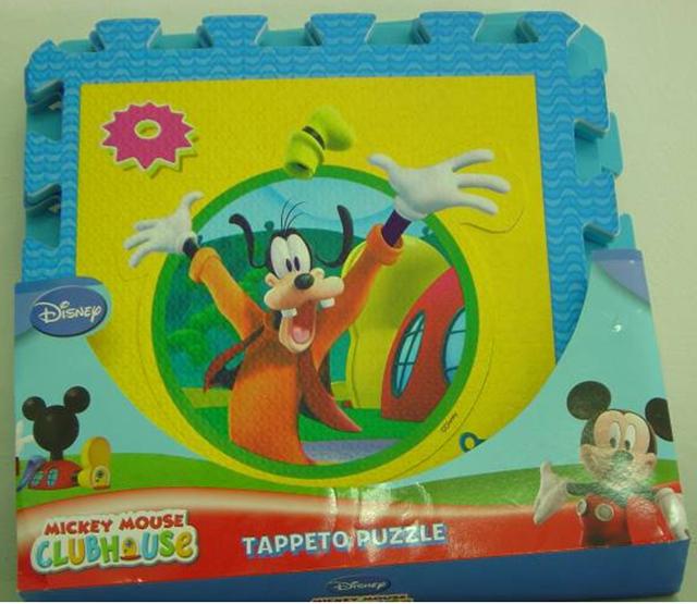 Puzzle mat - Eva (ethylene vinyl acetate copolymer) Floor mat Set Mickey Mouse Club House
