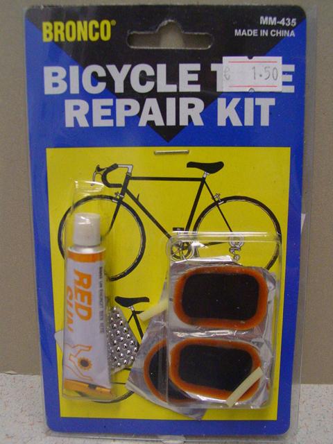 Bicycle tyre repair kit