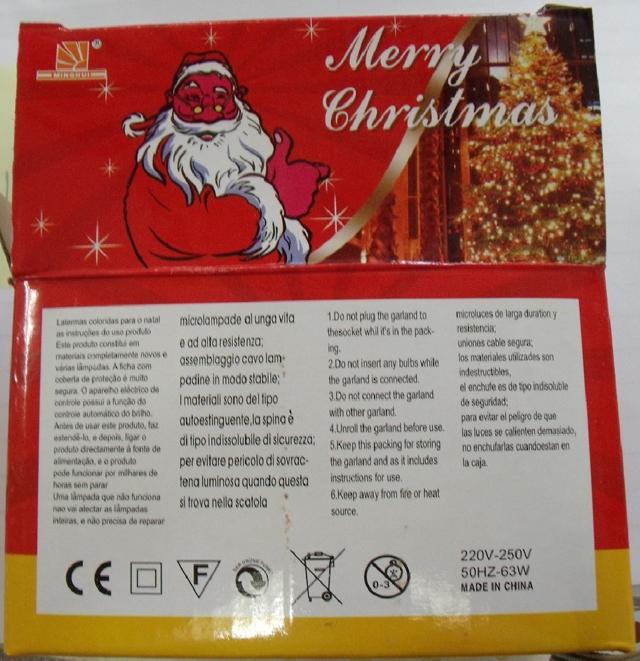 Lighting chain - Merry Christmas