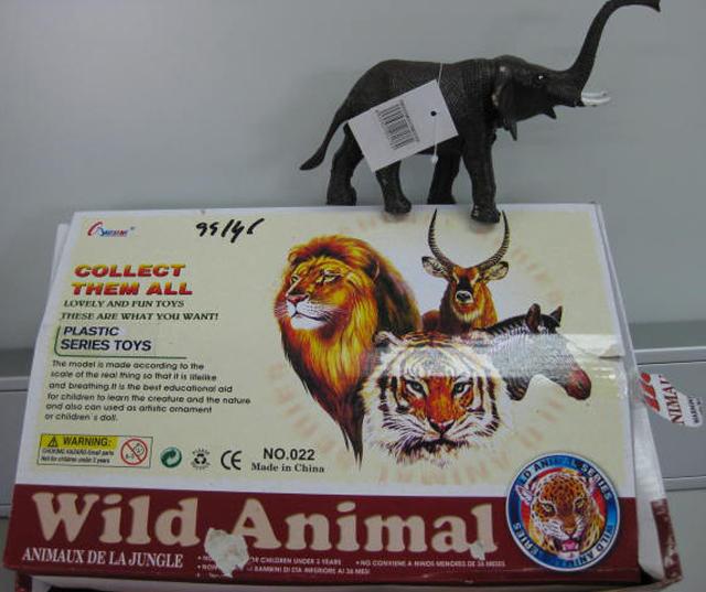Plastic animals - Animaux de la jungle