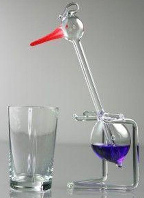 1. Love meter, 2. Drinking bird