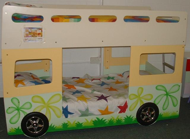 Bunk bed for children - Fantasy Bus Bunk Bed