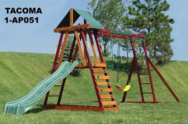 Swing set - Tacoma Adventure Playset