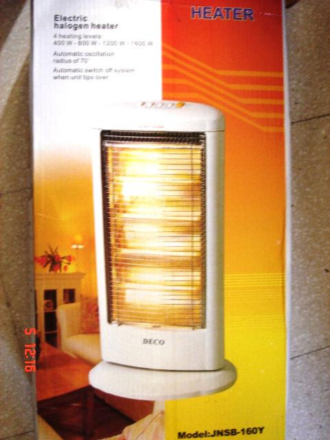 Electric heater - Electric Halogen Heater