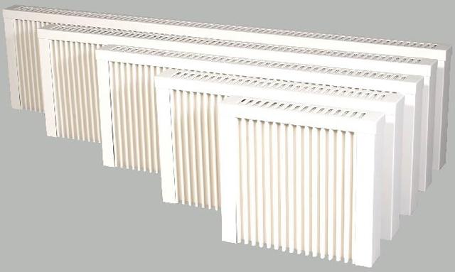 Electrical storage radiator - Elkatherm Elektroheizung mit Einbauthermostat (Elkatherm electric radiator with built-in thermostat)