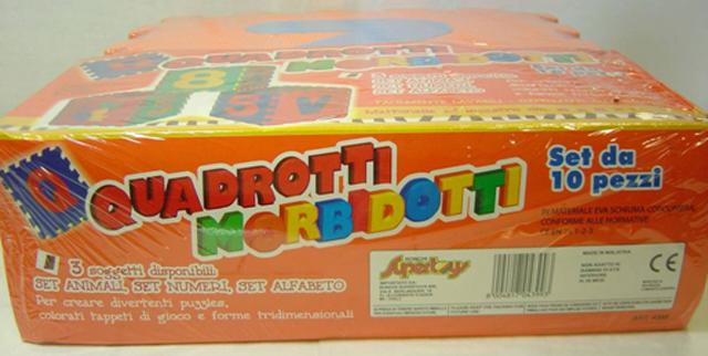 Puzzle mats - Quadrotti Morbidotti