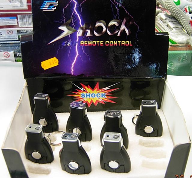 Joke remote control car key - Shock Car Remote Control