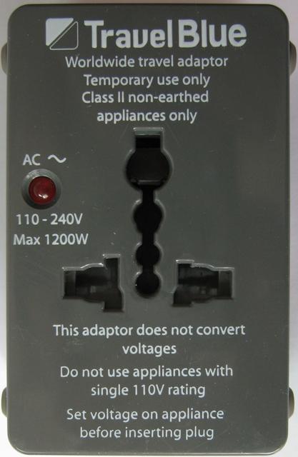 Travel adaptor - All-in-One World Wide Travel Adaptor