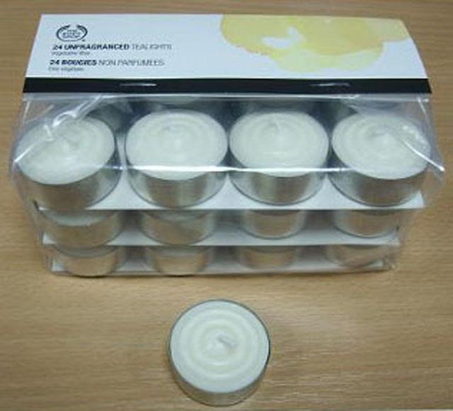 Candles - Unfragranced tea lights