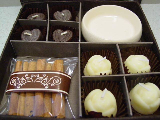 Candles - Bougies chocolat